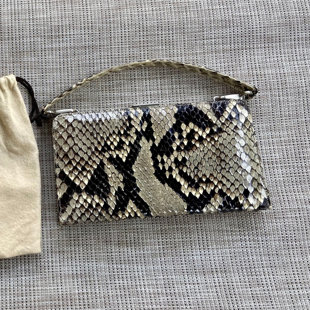Limited Edition Coach Python Clutch 6154